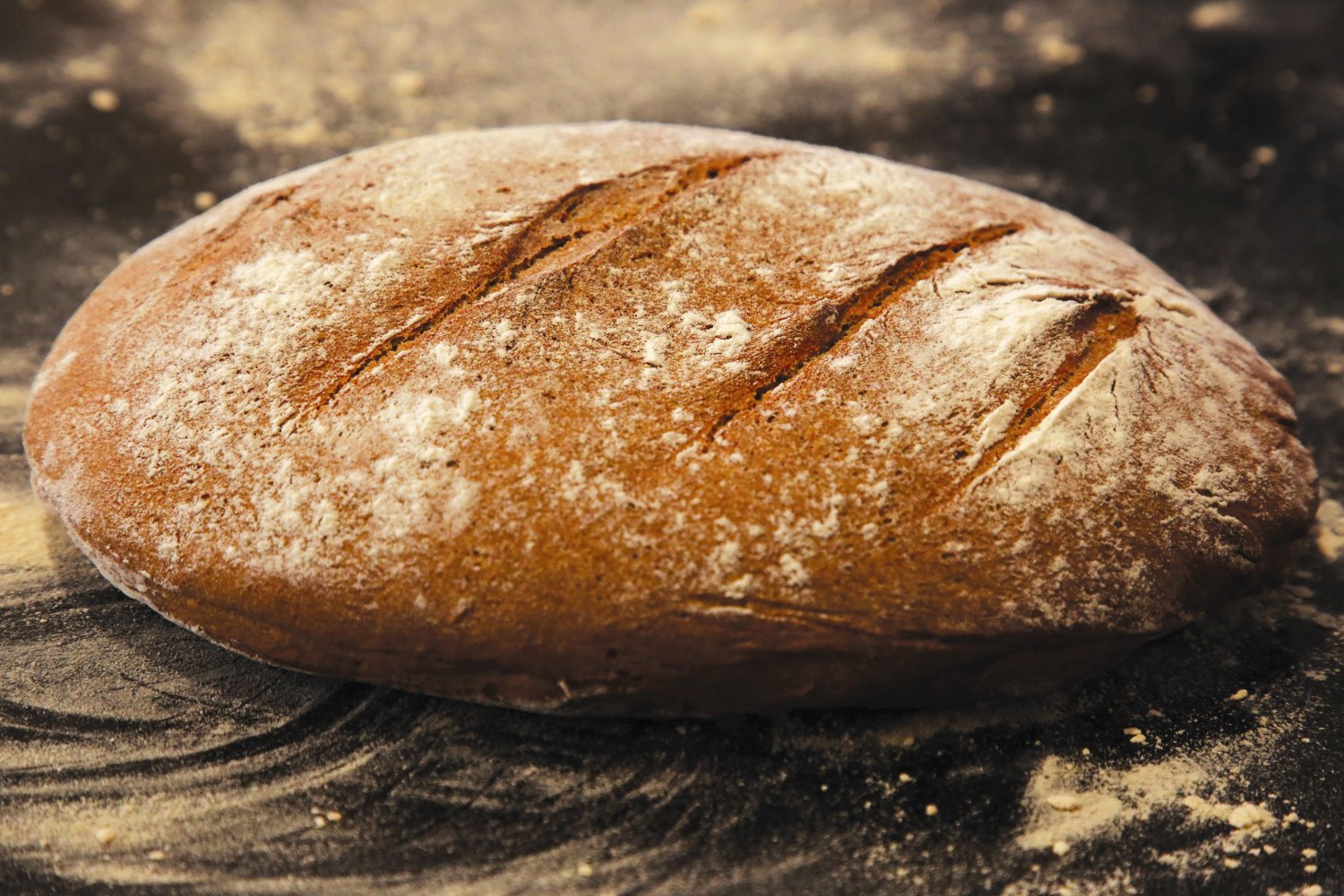 לחם כוסמין עם קרום נהדר. צילום: ריאן