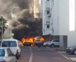 ניסיון חיסול באשדוד בלב שכונת רובע י"א - פיצוץ עז, 6 מכוניות עלו באש וסיכנו את דיירי הבניין