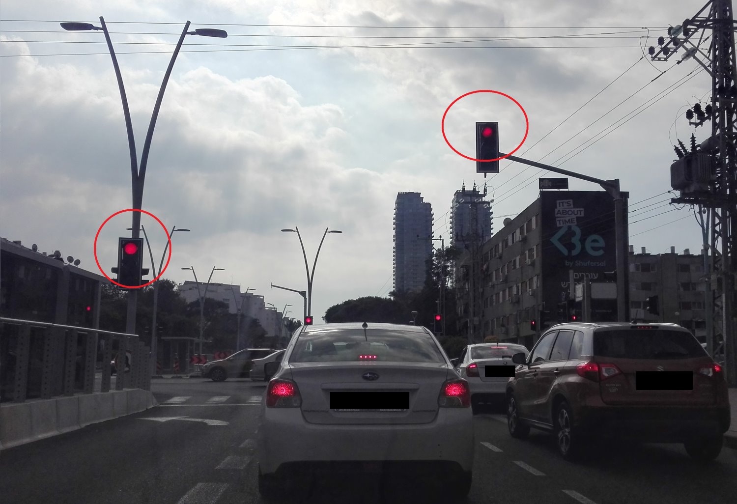 צומת שדרות הרצל/יהודה לוי | צילום: אשדוד נט