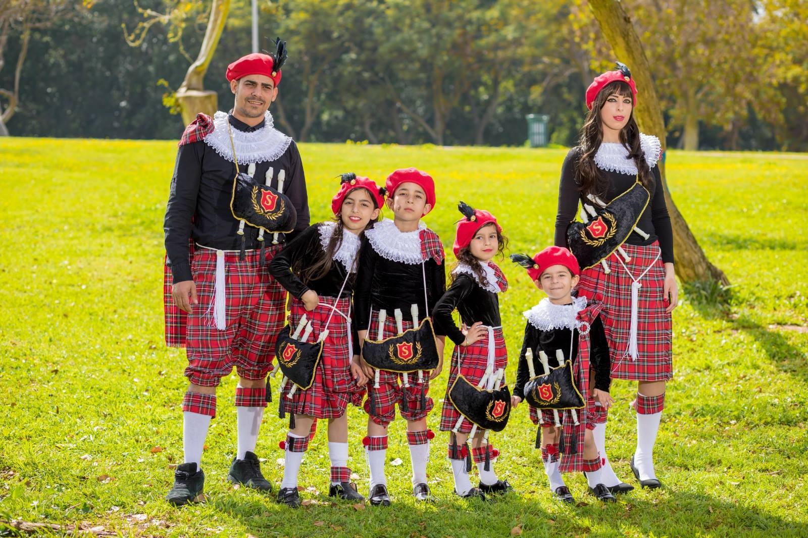 המשפחה הסקוטית זכתה במקום הראשון