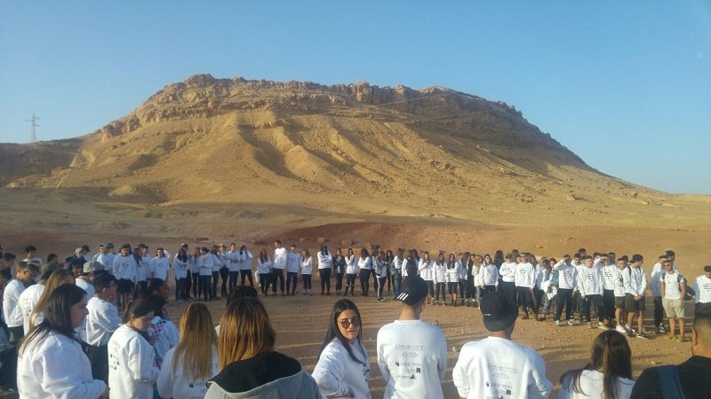 תלמידי מקיף ג' במסע ישראלי