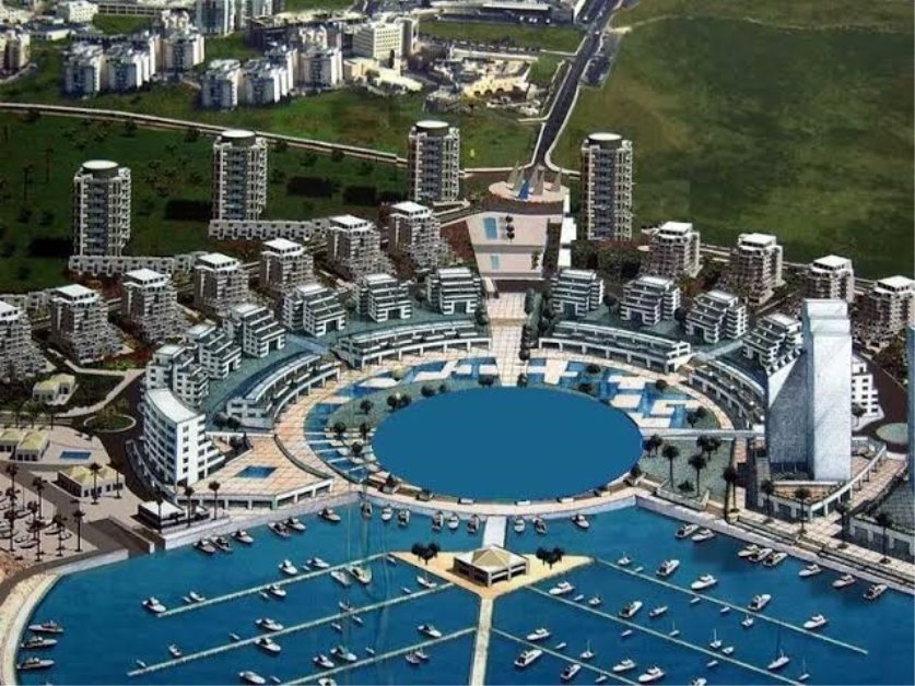 האגם במרינה - הדמייה