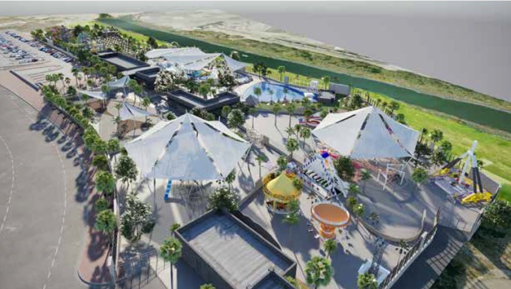 הדמיית פארק המים אתגרים