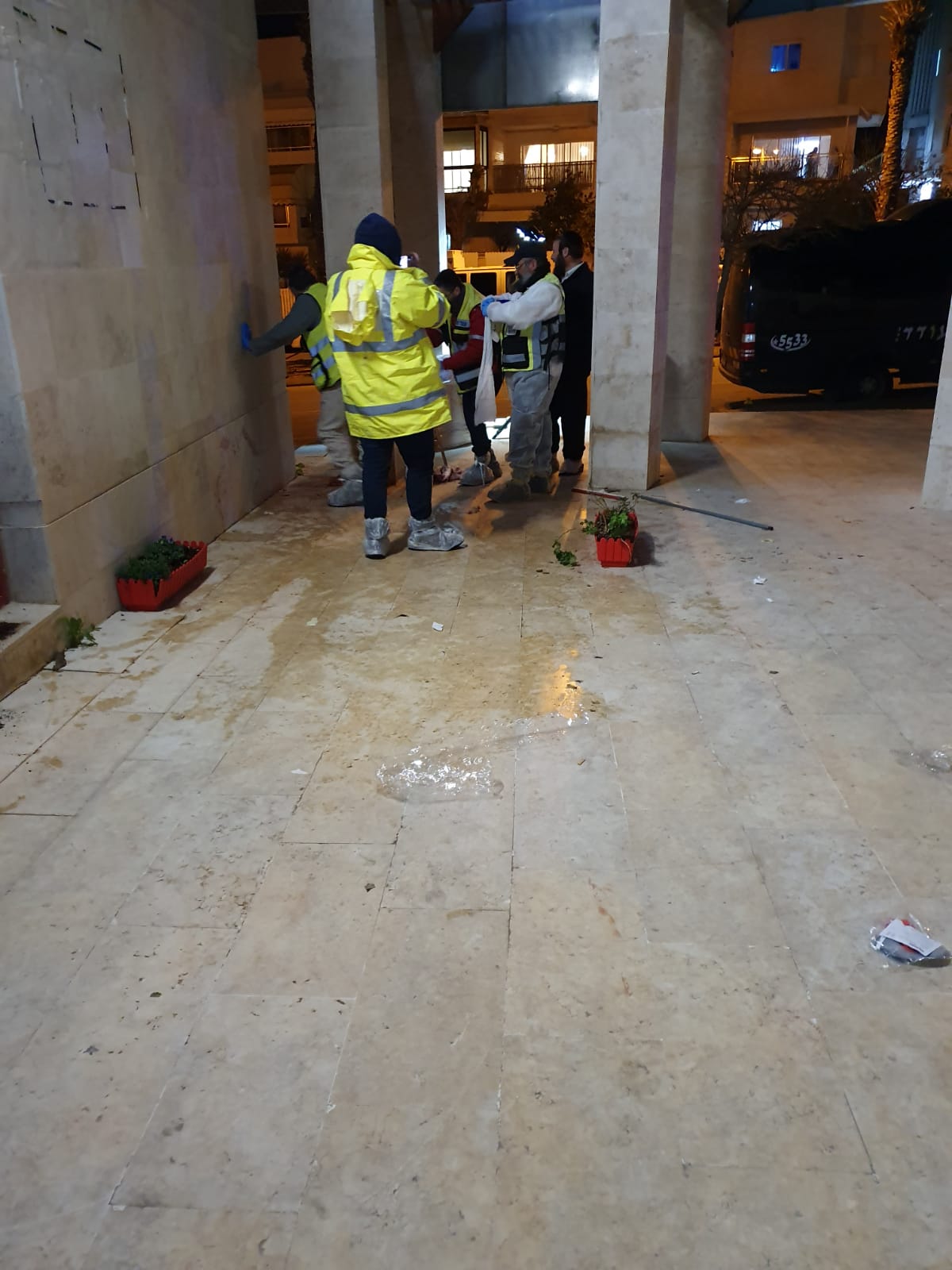 זירת האירוע. צילום: אשדוד נט