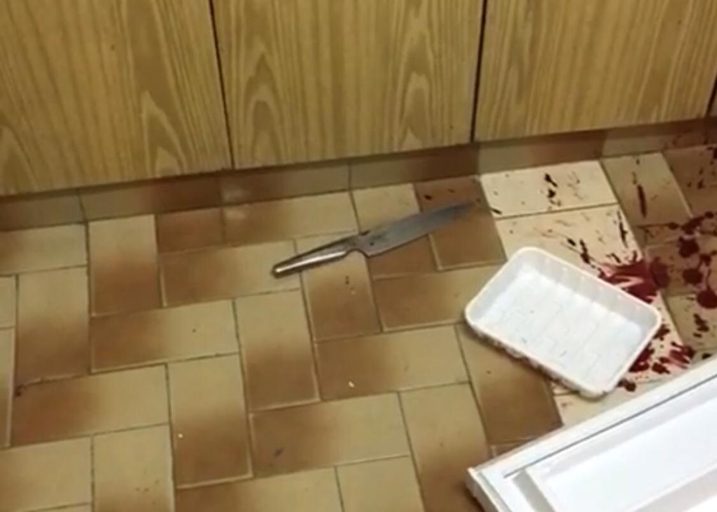 הסכין והדם בדירת בני הזוג