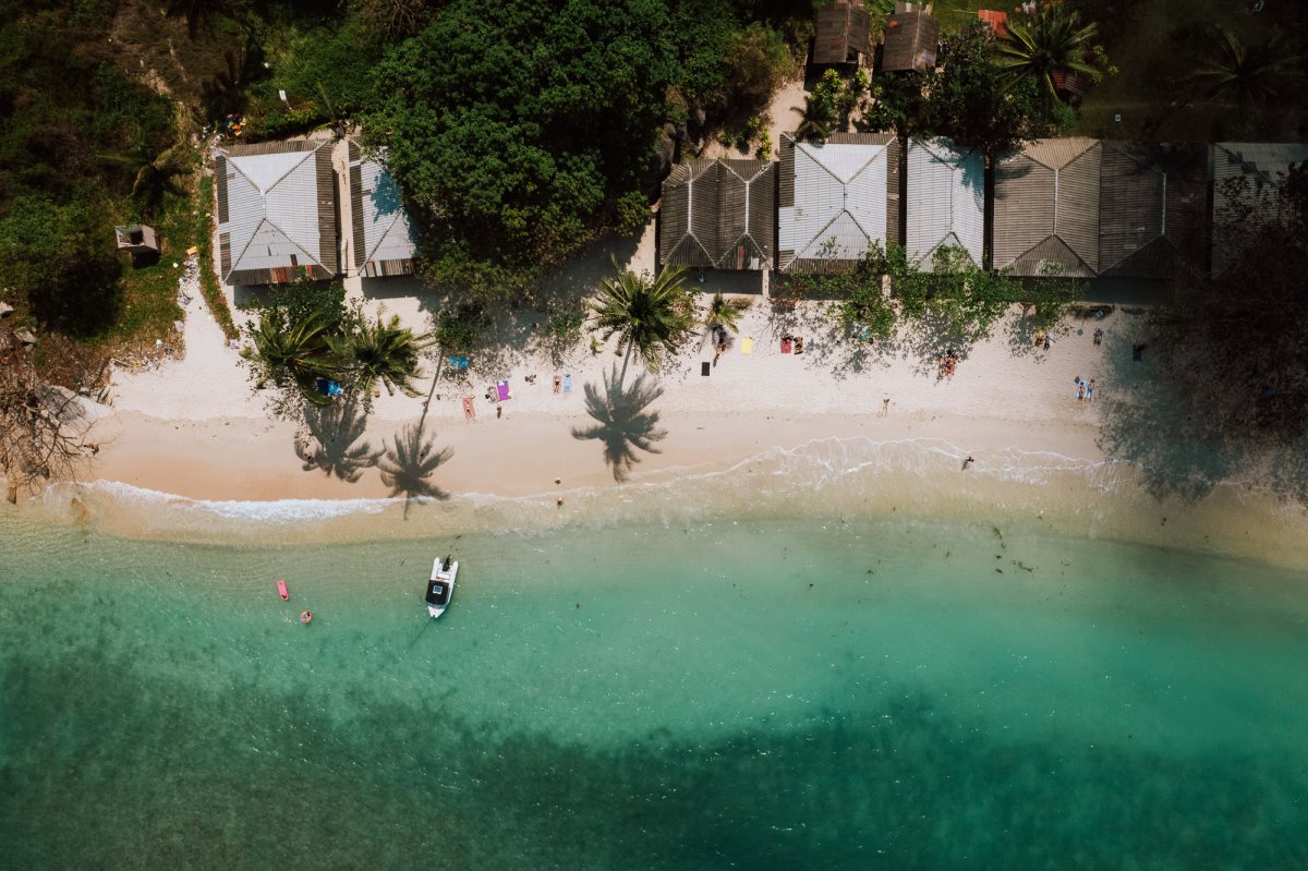 מזכיר את הקשתות - חופי תאילנד. צילום: יובל אליאס