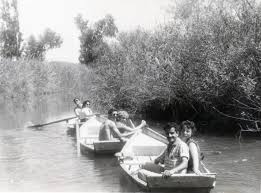 שיט נוסטלגי בנחל לכיש