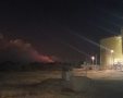 עשן באזור התעשיה הצפוני באשדוד