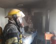 שריפה בדירה באשדוד. קרדיט: תיעוד מבצעי כבאות והצלה